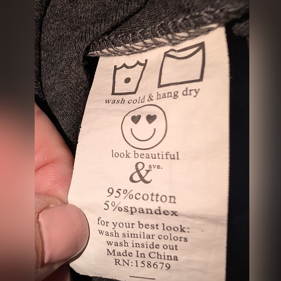 Ampersand Avenue & Gray Hoodie 1/2 Zip Cotton Blend - Picture 5 of 6